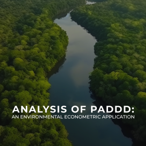 Analysis of PADDD: an environmental econometric application
