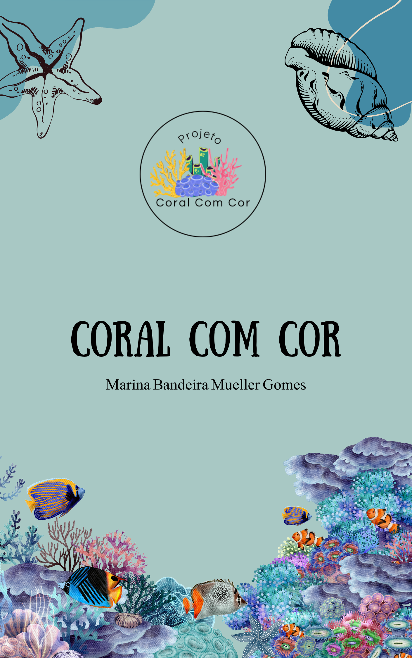 Coral com cor