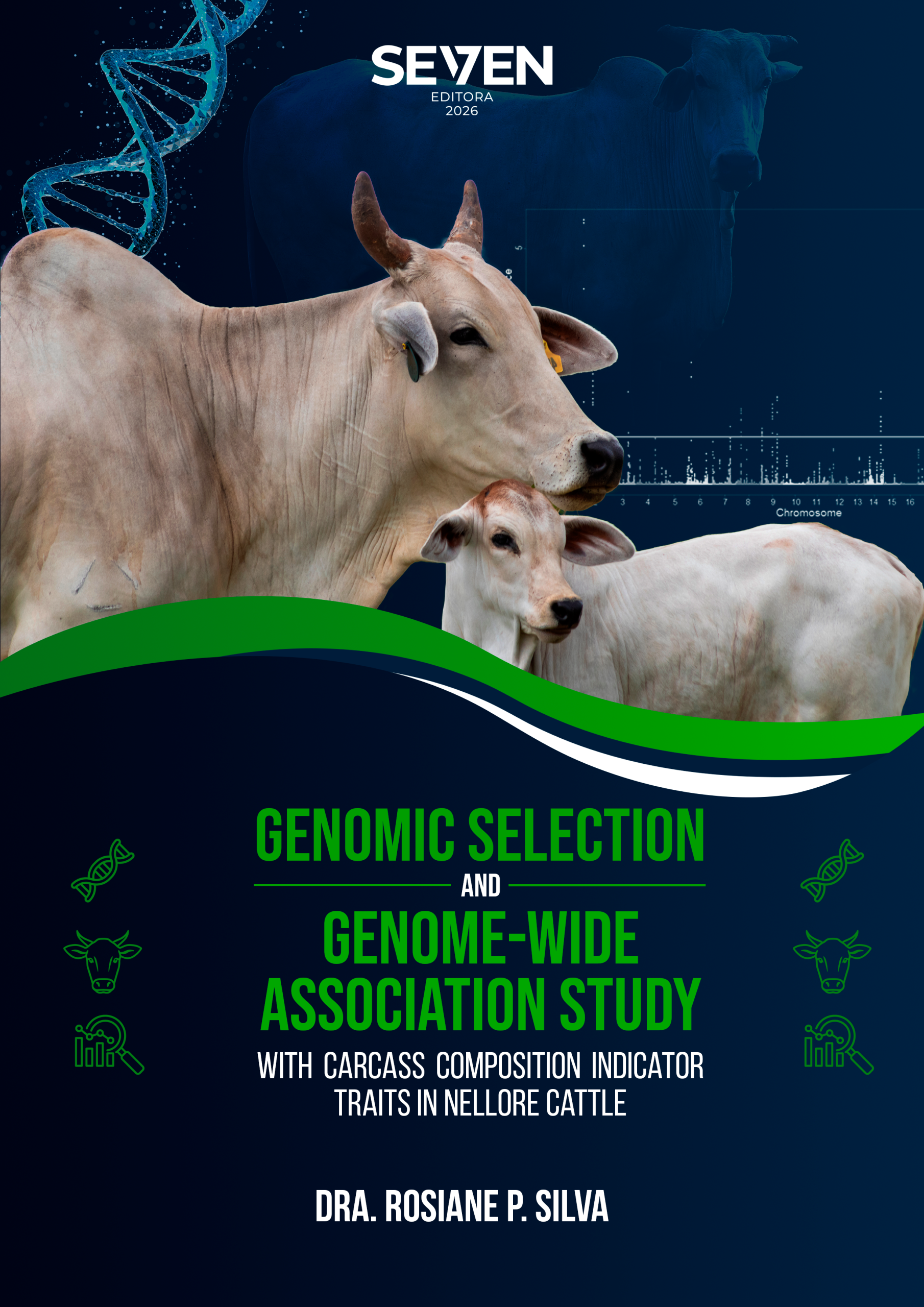 Genomic Selection and Genome-Wide Association Study with Carcass Composition Indicator Traits in Nellore Cattle